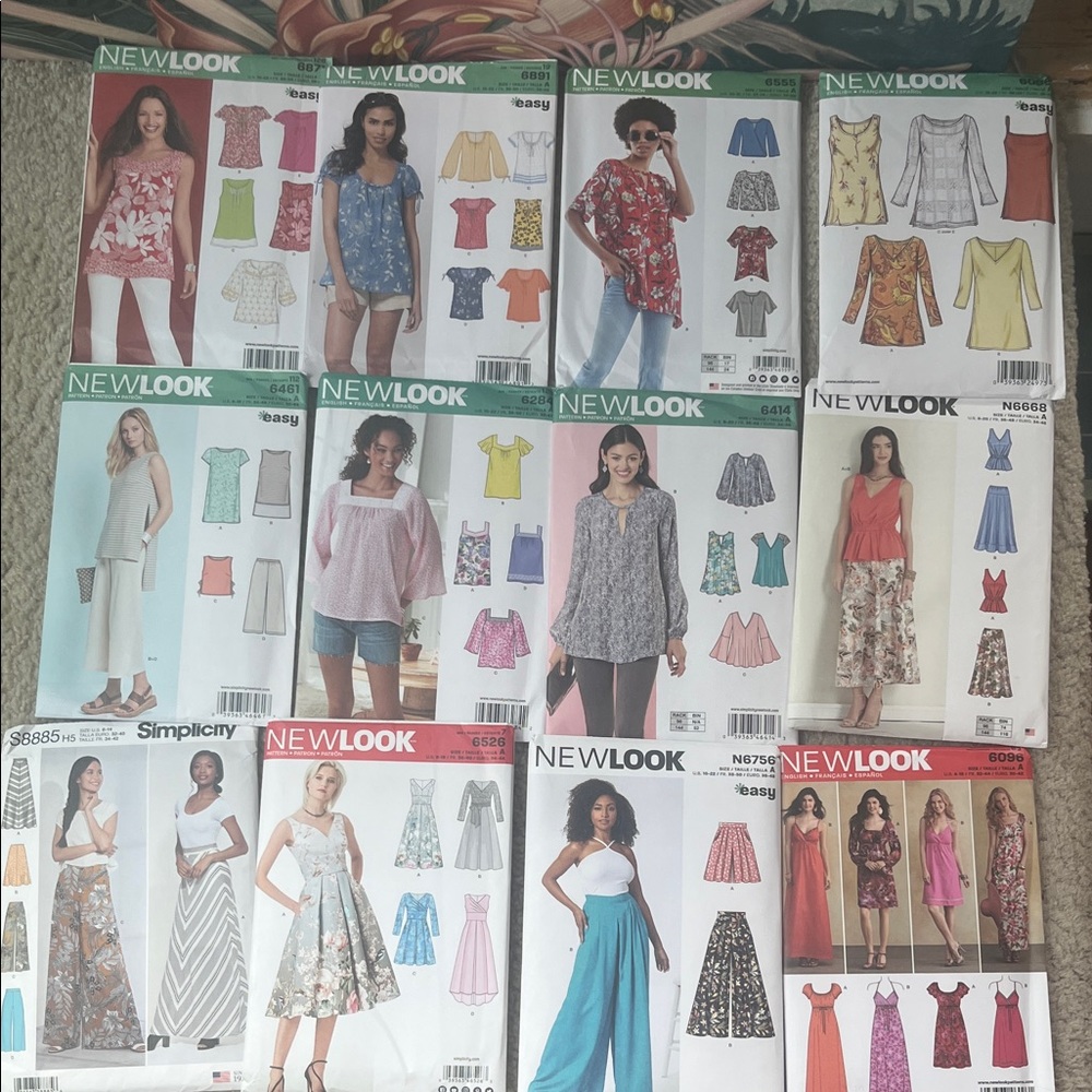 New Look Fashion Pattern Set - Vibrant Styles